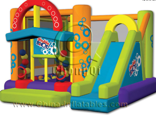 inflatable jumping castle combo